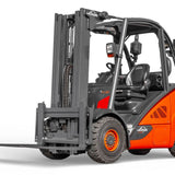 LINDE H 30 D - 02 diesel-gaffeltruck - 3000 kg, 4650 mm - brugt - billede 1