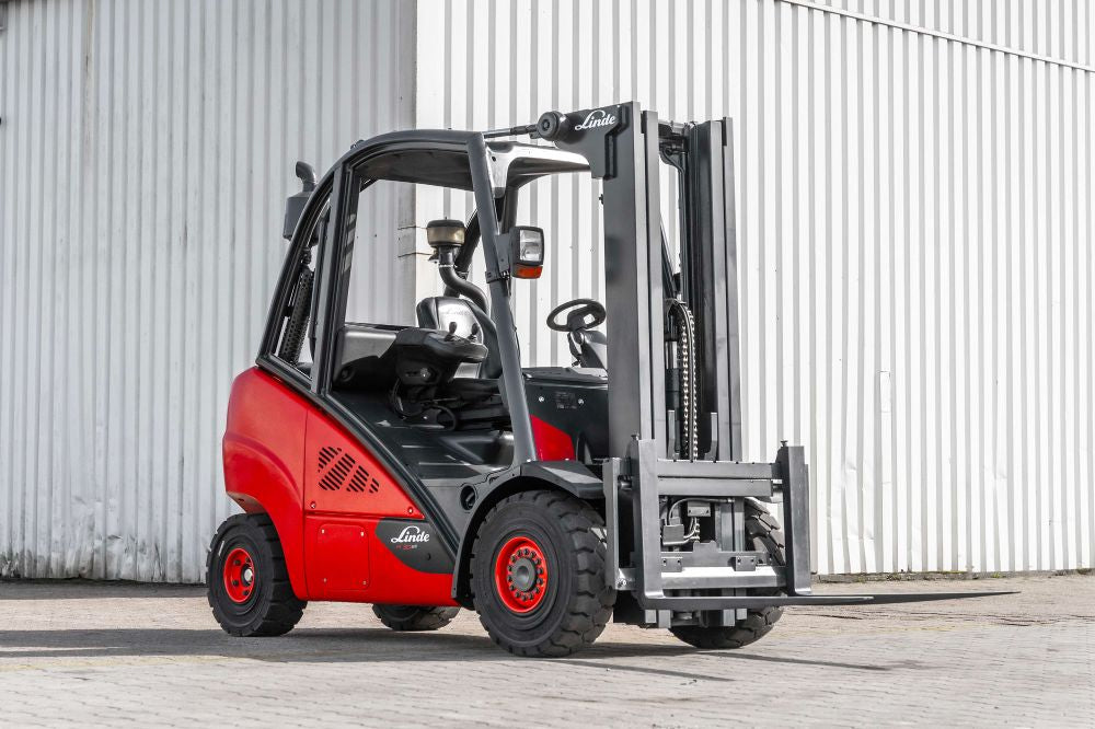 LINDE H 30 D - 02 diesel-gaffeltruck - 3000 kg, 4650 mm - brugt - billede 5