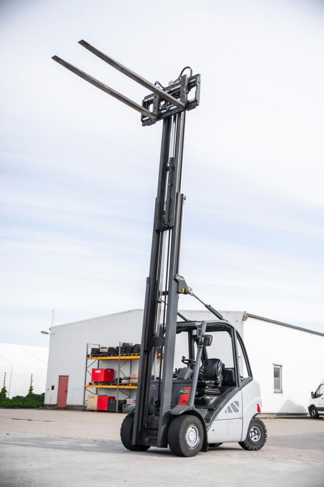 Linde H35D diesel-gaffeltruck - 3500 kg, 6455 mm - brugt - billede 3