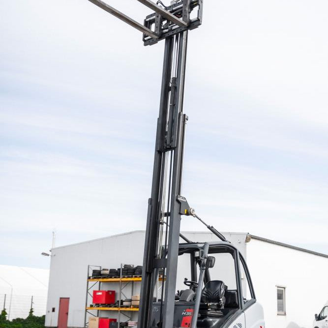 Linde H35D diesel-gaffeltruck - 3500 kg, 6455 mm - brugt - billede 3
