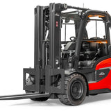 Linde H 35 T-02 gas-gaffeltruck - 3500 kg, 4650 mm - brugt, billede 1