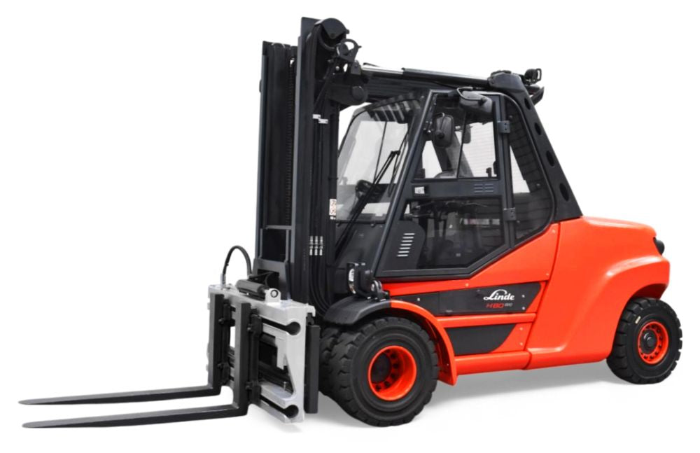 Linde H 80 D/1100-03 el-gaffeltruck - 8000 kg, 3350 mm - brugt, billede 1