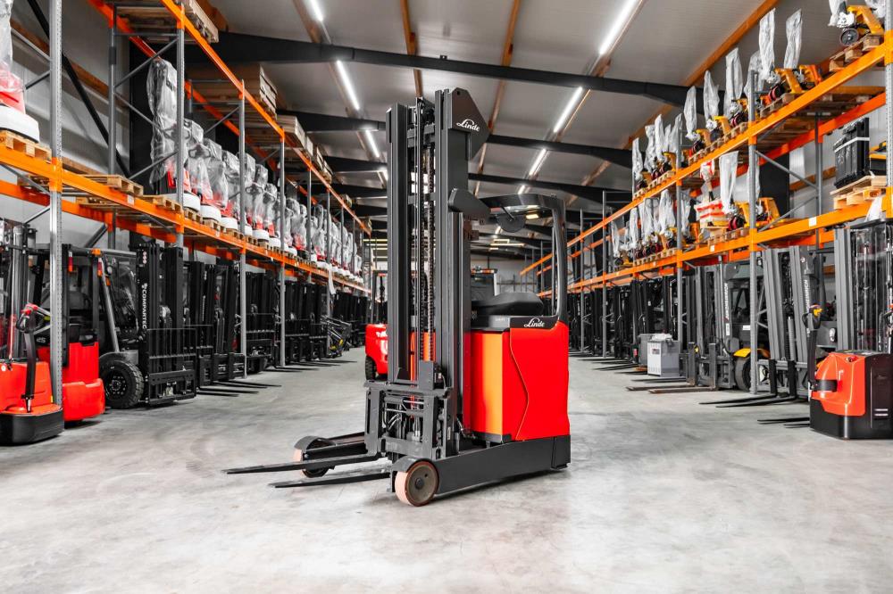 Linde R 16-01 rækketruck - 1600 kg, 6760 mm - brugt, billede 1