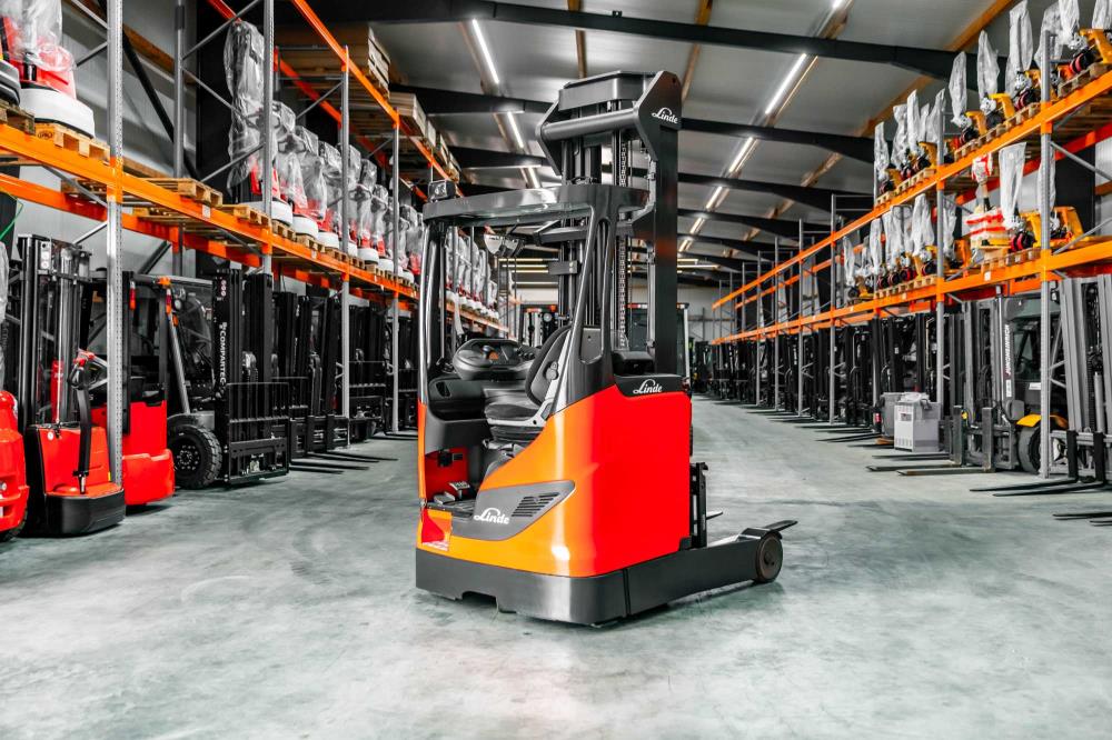 Linde R 16-01 rækketruck - 1600 kg, 6760 mm - brugt, billede 2