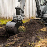 Bobmaster Ultimate diesel minigraver - 2680 kg med drejearm og joystick, inkl. skovlsæt