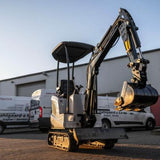 Brugt minigraver - 900 kg, diesel