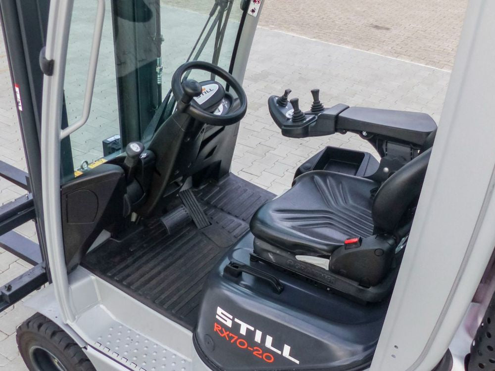 Still RX 70-20 el-gaffeltruck - 2000 kg, 3150 mm, årg. 2013, 8146 timer - brugt, billede 5