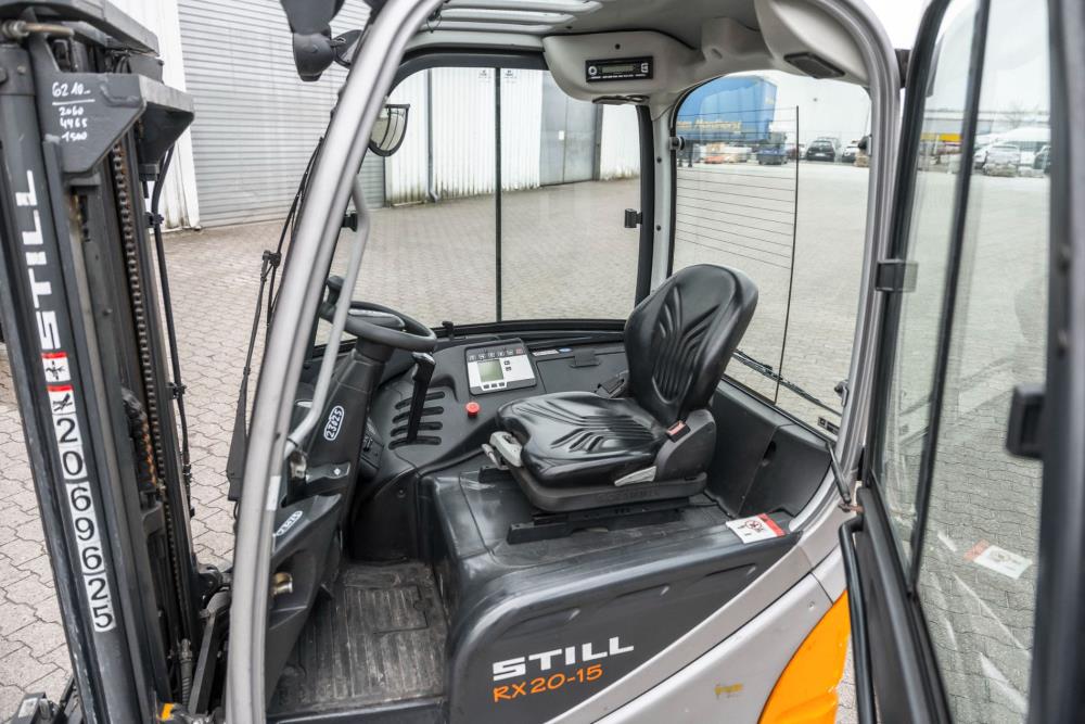 Still RX20-15 el-gaffeltruck - 1500 kg, 4465 mm - brugt - billede 5