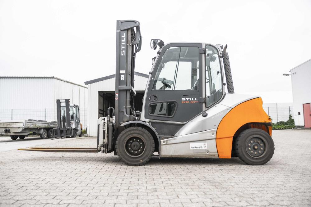 Still RX70-50 , 5680 mm diesel-gaffeltruck - 5000 kg, 5680 mm - brugt, billede 2