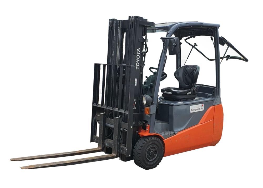 Toyota 8FBET16 Traigo 48 el-gaffeltruck - 1600 kg, 4500 mm - brugt, billede 1