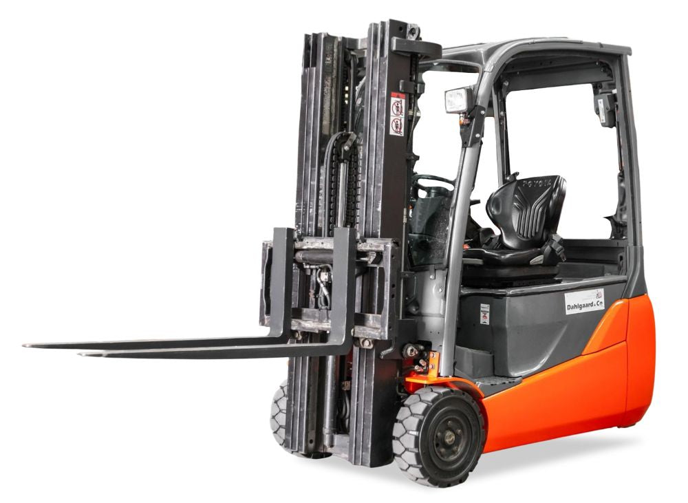 Toyota 8FBET16 el-gaffeltruck - 1600 kg, 3300 mm - brugt, billede 1