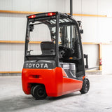 Toyota 8FBE15T el-gaffeltruck - 1500 kg, 4700 mm - brugt, billede 2
