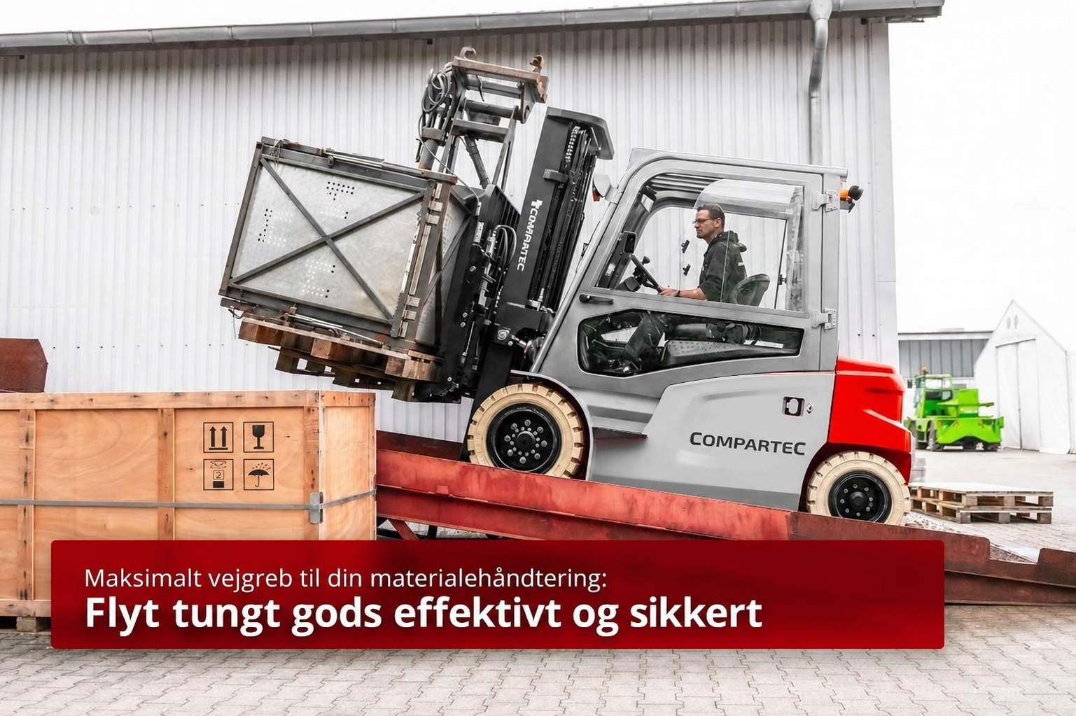 CSX50 elektrisk gaffeltruck – dansk produktgrafik 09