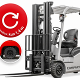 CSX10-3 elektrisk gaffeltruck – dansk produktgrafik 10