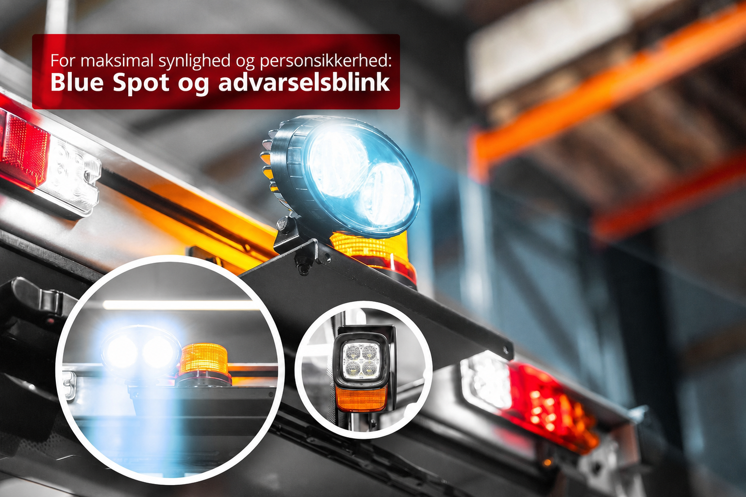 CSX50 elektrisk gaffeltruck – dansk produktgrafik 22