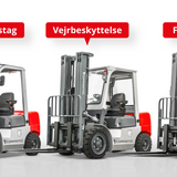 Silverfox Elektrisk gaffeltruck - 3000 kg, 5000 mm