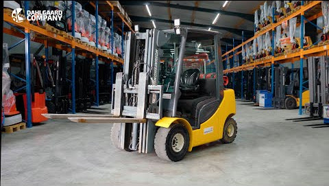 Jungheinrich TFG 430S gas/LPG-gaffeltruck - 3000 kg, 4400 mm - brugt - video