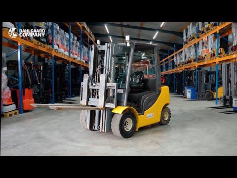 Jungheinrich TFG 430S gas/LPG-gaffeltruck - 3000 kg, 4400 mm - brugt - video