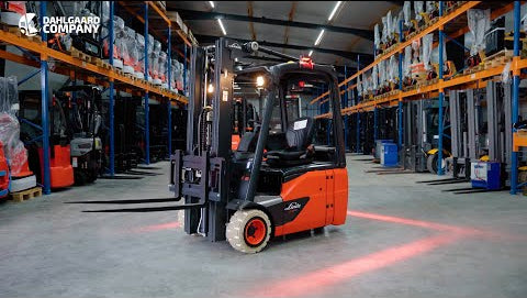 Linde E 18 el-gaffeltruck - 1800 kg, 4625 mm - brugt - leverandørvideo