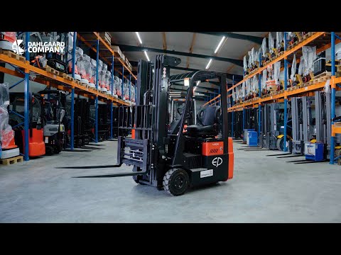 EP CPD15TVL el-gaffeltruck - 1500 kg, 4800 mm - demo - video