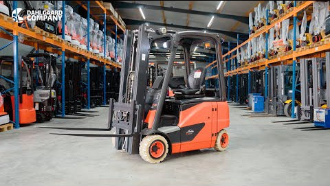 Linde E 20 PH-02 el-gaffeltruck - 2000 kg, 4625 mm - brugt - leverandørvideo