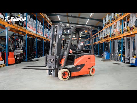 Linde E 20 PH-02 el-gaffeltruck - 2000 kg, 4625 mm - brugt - leverandørvideo