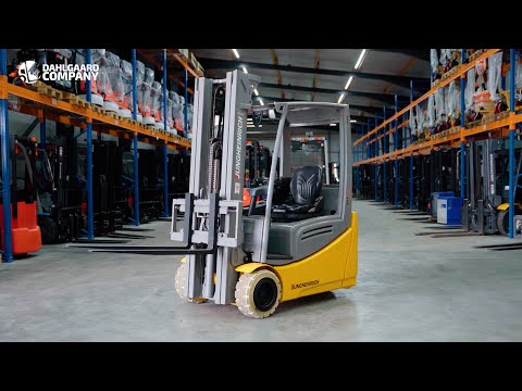 Jungheinrich EFG 218 k el-gaffeltruck - 1800 kg, 5000 mm - brugt - leverandørvideo