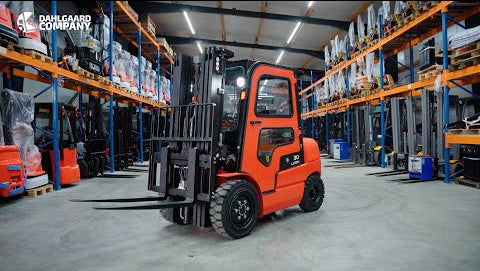Compartec el-gaffeltruck - 3000 kg, 4800 mm - demo - video