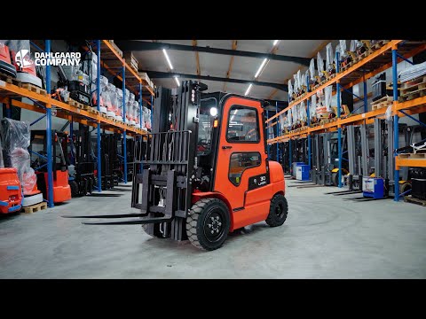 Compartec el-gaffeltruck - 3000 kg, 4800 mm - demo - video