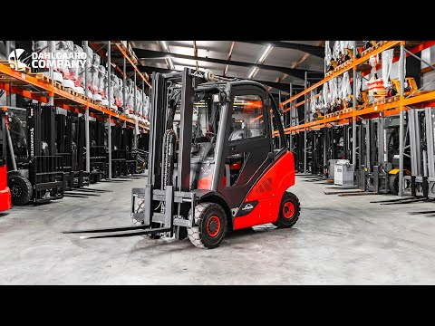 Linde H 25D-01 diesel-gaffeltruck - 2500 kg, 3200 mm - brugt - video